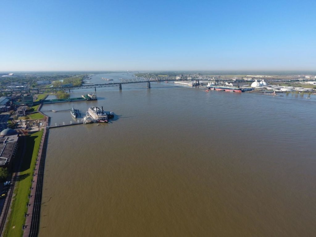 High water on the Mississippi river shot March 20 2019. (ADVOCATE STAFF PHOTO BY JOHN BALLANCE)